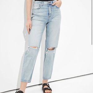 High Waisted Mom Jeans